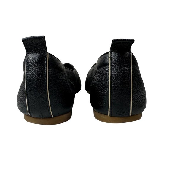 Everlane Women's Black Leather The Day Glove Flats Shoes Size 8.5 Made in Italy - Picture 4 of 8